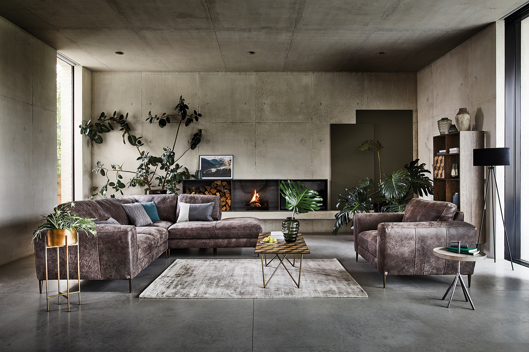 Style Edit Seasoned Leather Sofas Barker and Stonehouse